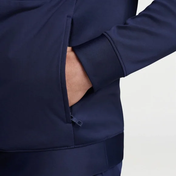 Peter Millar Blue Windbreaker Hoodie With Sleek Design. - Picture 8 of 12